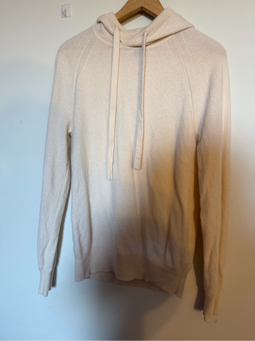 Banana Republic Cream Hooded Sweater